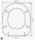 Toilet seat with normal closure Simas Europa
