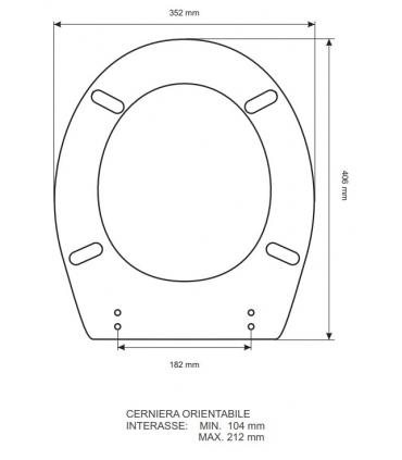 Abattant wc Ideal Standard Gemma