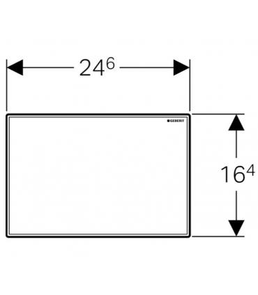 Plaque aveugle de protection , Geberit Sigma