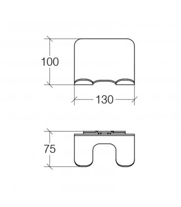 Lineabeta Curva' 5150 Hanger Mm.130