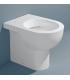 Floor standing toilet back to wall, Flaminia collection Quick Plus for renovation horizontal or vertical outlet