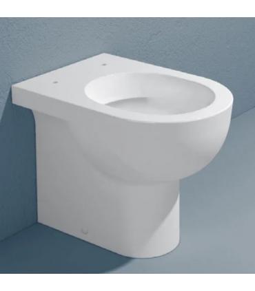 Floor standing toilet back to wall, Flaminia collection Quick Plus for renovation horizontal or vertical outlet