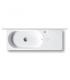 Lavabo suspendeux 70x35 cm sans trous collection Area