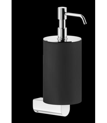 Dispenser sapone a fissaggio Gessi serie Rilievo art. 59514 nero