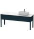 Floor base washbasin  for washbasin  to the right, Duravit series  Luv 2 drawers