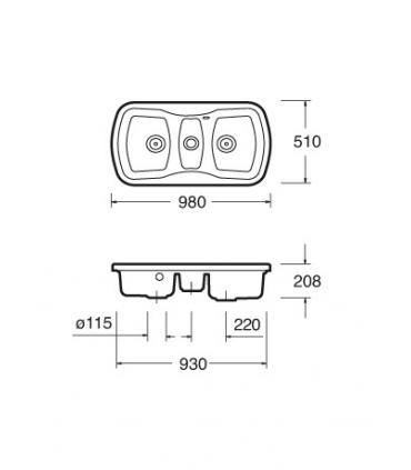 Ideal Standard Rubinetteria Ceraplan.External Bathtub Mixer Ideal Standard Ceraplan Iii With Hand Shower