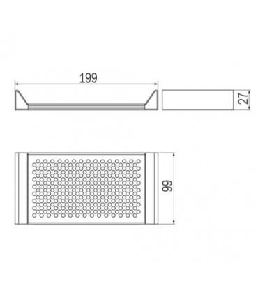 Inda shower grate Indissima series A8851N