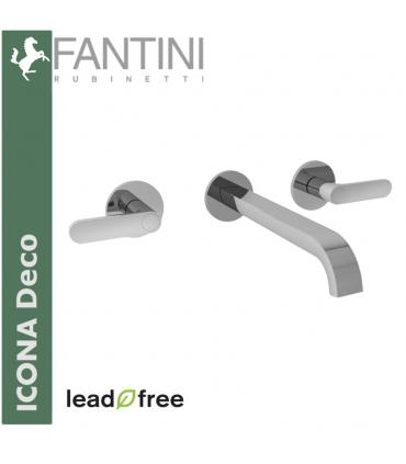 Washbasin mixer wall hung, Fantini Icona Deco