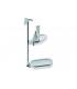 Shower-bathtub grid mixer colombo items holder hung up b9710 chrome.