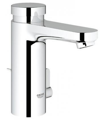 Robinet temporise pour lavabo Grohe serrure eau chaud