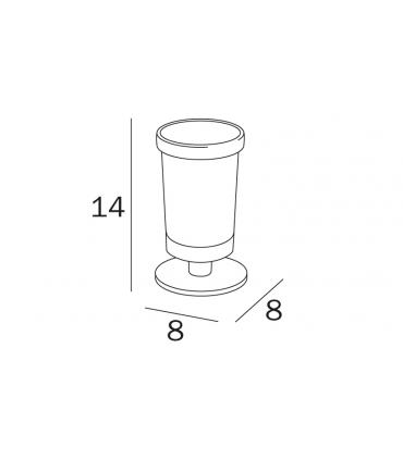 Glass for toothbrush lay-on Touch Inda