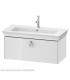 Duravit wall-mounted vanity unit, White Tulip 4252 series