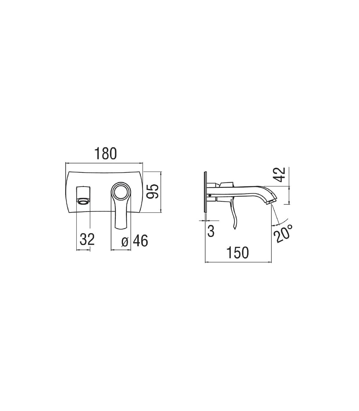 Ceramica Dolomite Gemma 2.Floor Standing Toilet Back To Wall Ceramic Dolomite Collection Gemma 2