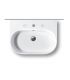 Wall hung washbasin 60x45 cm single hole collection Area