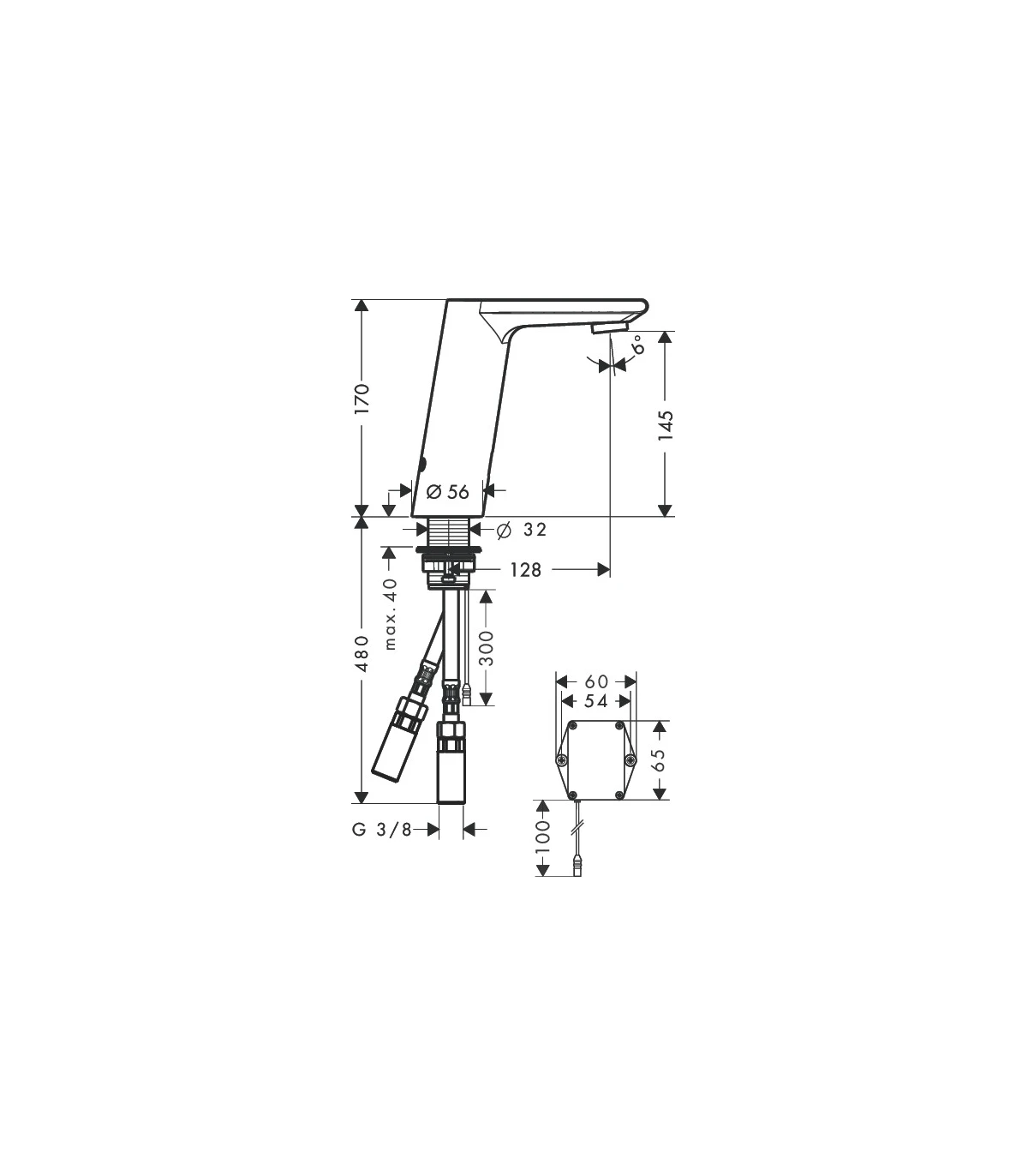 Ceramica Dolomite Serie Clodia.Semicolonna Per Completamento Lavabo Ceramica Dolomite Serie Clodia A