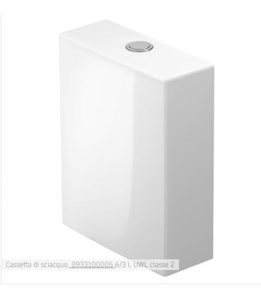 Duravit cistern, White Tulip 6/3 liter series, with WonderGliss treatment