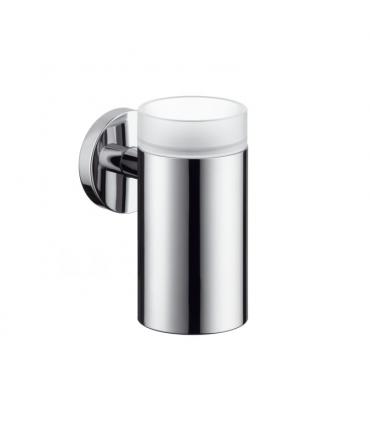 bicchiere a parete vetro Logis Hansgrohe art.40518000