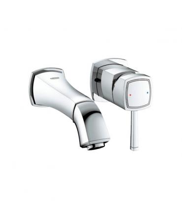 Miscelatore a parete per lavabo Grohe serie grandera  cromo/oro. art.1