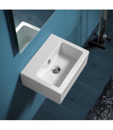 Small washbasin suspended , Simas collection Frozen