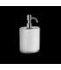 Free standing soap dispenser, Gessi, Ovale collection art.25339 white