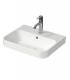 Counter top washbasin  with holes for taps  and hole  Happy D2 plus Duravit