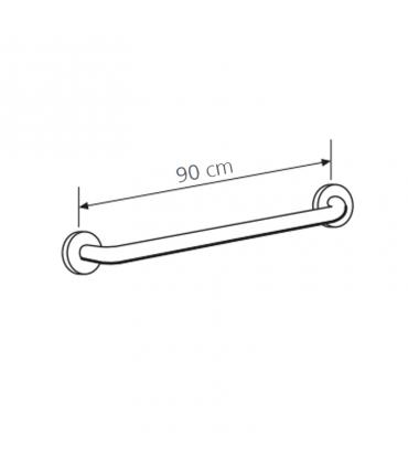 HATRIA maniglione a muro lineare 90 cm serie Autonomy art.Y0CJ