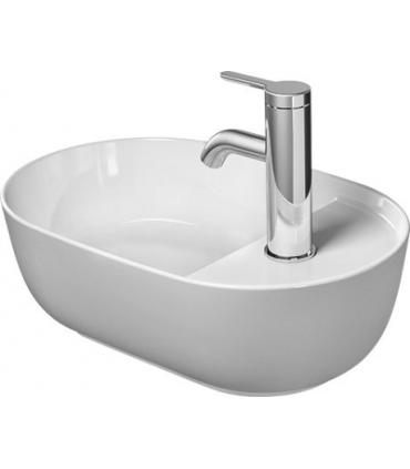 Duravit Luv countertop washbasin with side tap surface