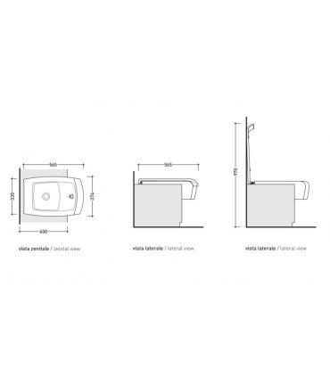 Wc Monoblocco Alto 46 Cm Ideal Standard Connect Freedom