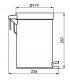 Ideal Standard Iom A9104 3 Lt Waste Bin