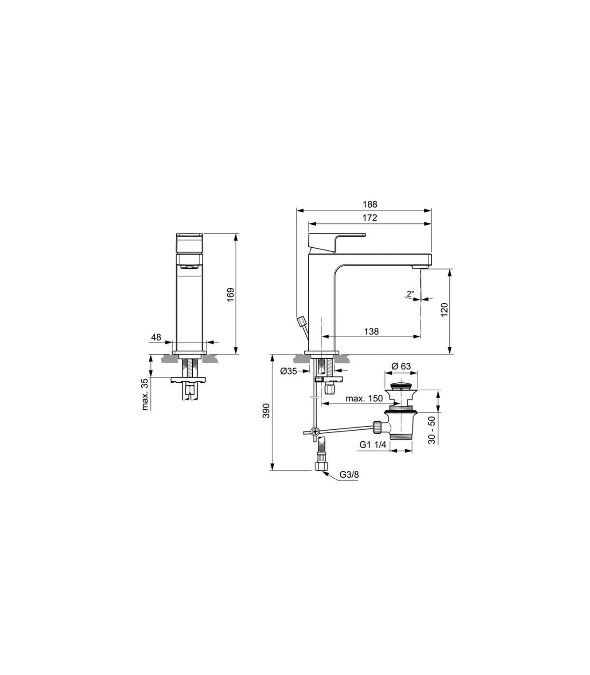 Piatto Doccia Ideal Standard Ultra Flat.Piatto Doccia In Acrilico Ideal Standard Ultraflat Bianco