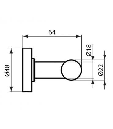 Cintre double Ideal Standard Iom A9116