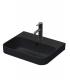 Counter top washbasin  with holes for taps  and hole  Happy D2 plus Duravit