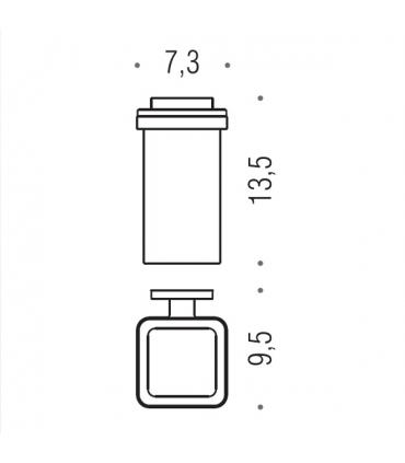 Portabicchiere a parete Colombo Basic Q B37020