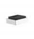 Black fixing soap dish, Gessi Rettangolo series art.20802