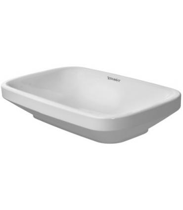 Countertop washbasin rectified Duravit Durastyle, white