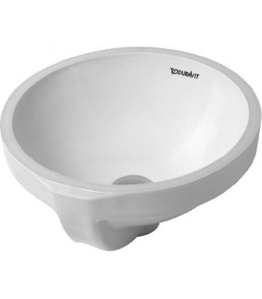 Lavabo da incasso sottopiano Architec Duravit con troppopieno