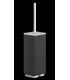 Gessi free standing brush holder Rettangolo series art. 20844 black