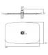 Ideal Standard rectangular shower head Idealrain Luxe