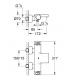 Miscelatore termostatico vasca/doccia Grohe Grohtherm 2000 art.3417400