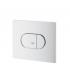 Flush plate horizontal 2 pulsanti Grohe collection Arena Cosmopolitan