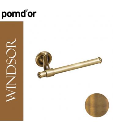 Cosmic windsor roll holder in brass