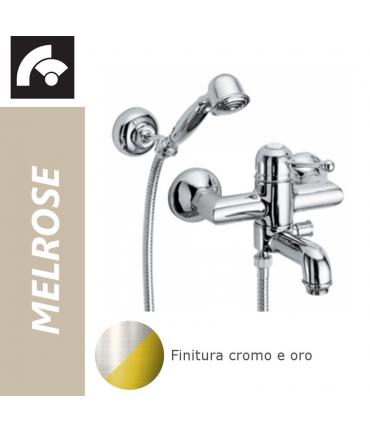 FIR Melrose 703313 miscelatore vasca esterno, cromo e oro art.70331321