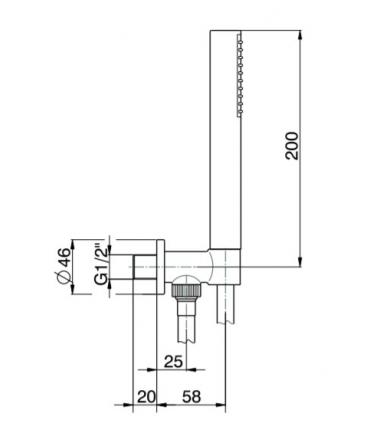 Concealed bath mixer Ceramica Flaminia Fold FL2570