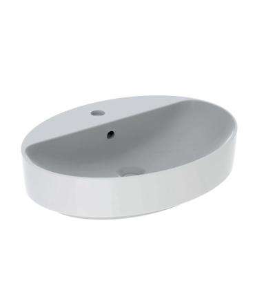 Geberit Variform oval countertop washbasin