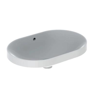 Geberit Variform elliptical built-in washbasin