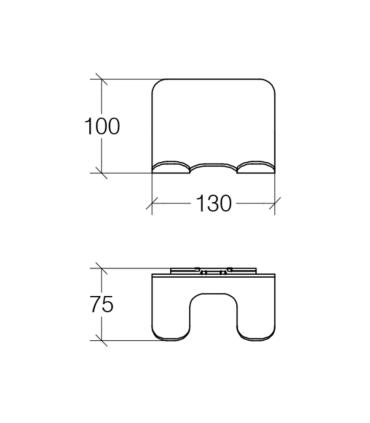 Lineabeta Curva' 5150 Hanger Mm.130