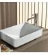 Geberit Variform rectangular countertop washbasin