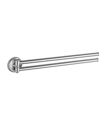 Swivel double towel rail INDA Colorella L.43 at.A23150