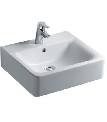 Ideal standard connect cube e7138 Washbasin wall mounted/countertop 50x46 cm.