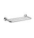 Wall towel holder for hotel INDA Hotellerie 57x22x7 chrome A04680 55cm